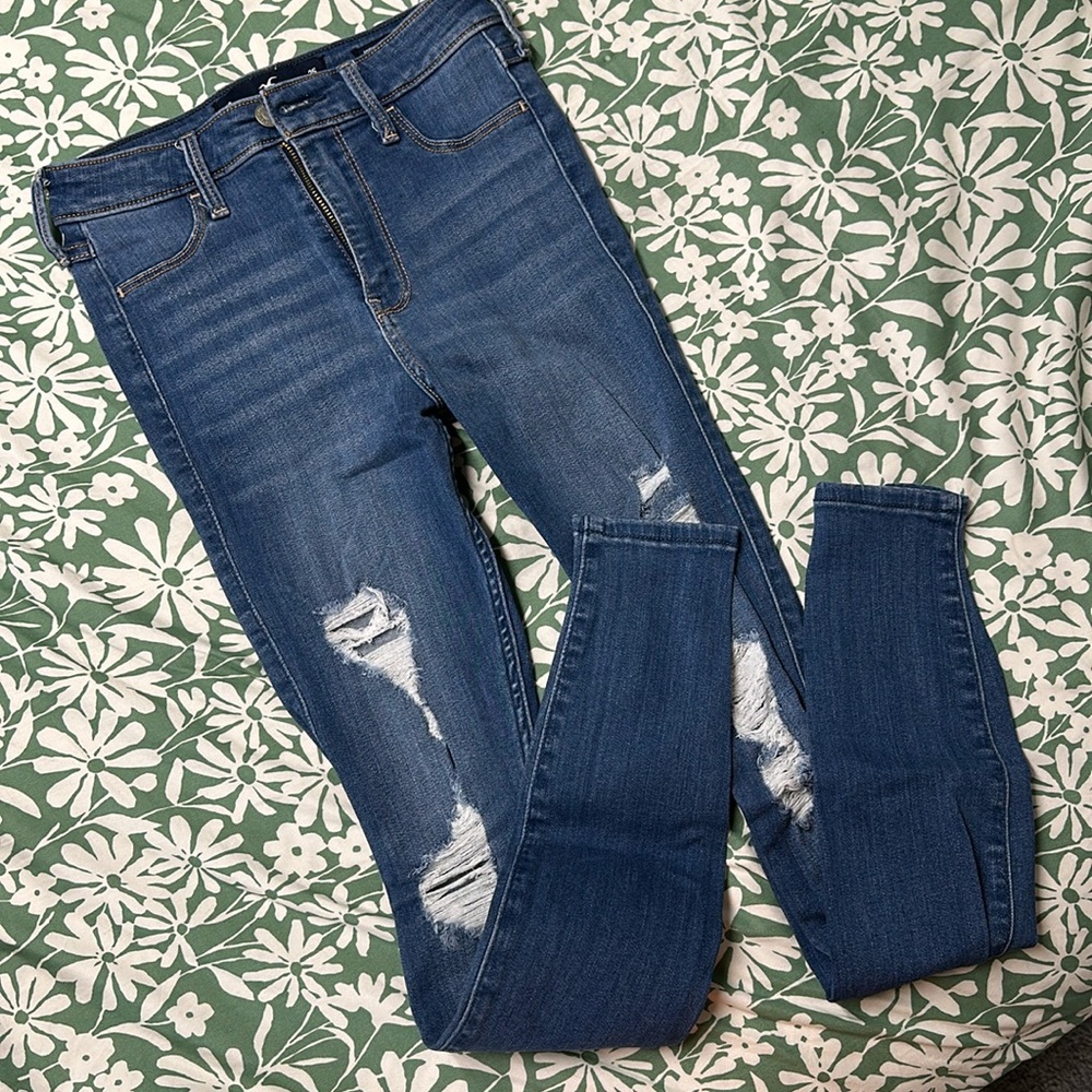 Hollister high rise jean leggings